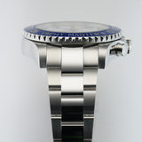 44mm Regatta Chrono Steel Blue Ceramic Bezel 2015