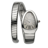 35mm Tubogas Single Spiral Steel Silver Dial