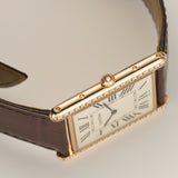 32mm Tank Louis XL Extra Flat 18k RG Diamond Bezel