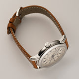 40mm Weekly Calendar Steel Silver Dial  2021