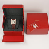 32mm Tank Louis XL Extra Flat 18k RG Diamond Bezel