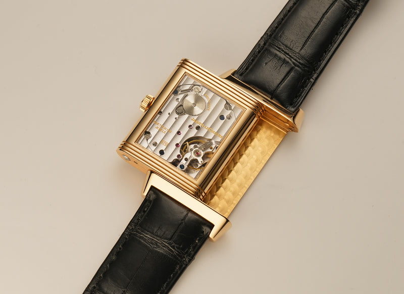 30mm Grande Reverso 976 18k Rose Gold Exhibition Case Back Full Set 2010