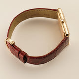26mm Large Tank Louis 18k Rose Gold Diamond Case