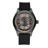 43mm Racer DLC Orange and Grey Dial Auto