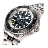 46mm Super Diver Black Dial Titanium Bracelet