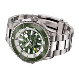 46mm Super Diver Green Dial Titanium Bracelet