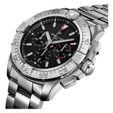 46mm B01 Chronograph Black Dial Titanium Bracelet