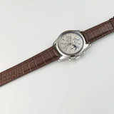 43mm 1461 Chronograph Steel Silver Dial