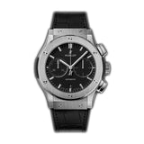 45mm Titanium Chronograph Black Dial