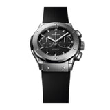 45mm Titanium Chronograph Black Dial