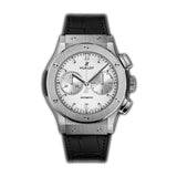 45mm Titanium Chronograph Silver Opaline Dial