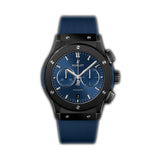 42mm Classic Fusion Ceramic Blue Dial Chronograph