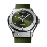 42mm Titanium Green Dial