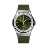 42mm Titanium Green Dial