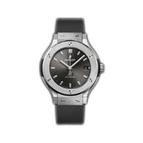 38mm Titanium Racing Grey Dial