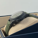 40mm Quaranta Carbotech Green Dial