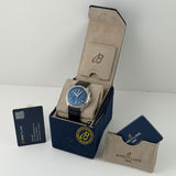 42mm B01 Chronograph Steel Blue Dial
