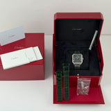 35mm Medium Steel Green Dial