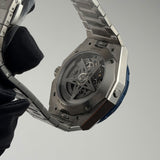 43mm Extreme Diver Titanium Blue Dial