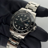 40mm Black Ceramic Bezel Black Dial 2009