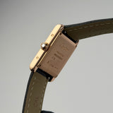 22mm Tank Louis 18k RG Diamond Bezel