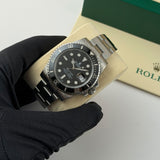 40mm Date Steel Black Dial 2014 Full Set