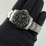 40mm Date Steel Black Dial 2014 Full Set