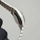 36mm Steel White Roman Dial Fluted Bezel Jubilee