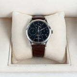 37mm Master Perpetual Calendar Black Dial