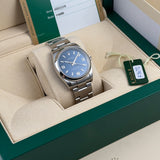 34mm Steel Blue 3-6-9 Dial 2015