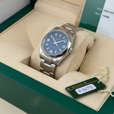 34mm Steel Blue 3-6-9 Dial 2015