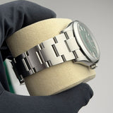 36mm No-Date Green Index Dial