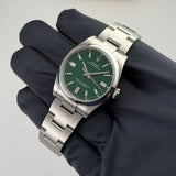 36mm No-Date Green Index Dial