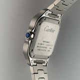 35mm Medium Steel Silver Dial Auto Cartier Serviced