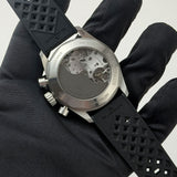 43mm Bathyscaphe Flyback Chrono Meteor Grey Dial