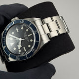 41mm Steel Blue Bezel Black Dial 2022