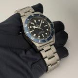 41mm Steel Blue Bezel Black Dial 2022