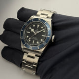 41mm Steel Blue Bezel Black Dial 2022