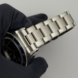 41mm Steel Blue Bezel Black Dial 2022