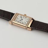 23mm Ladies Duetto 18k RG Diamond Bezel