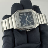 35mm Medium Diamond Bezel Blue Dial 2024