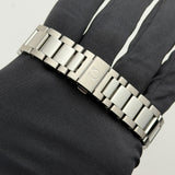 41mm Aqua Terra Captain's Watch Silver Teak Dial