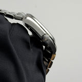 41mm Aqua Terra Captain's Watch Silver Teak Dial