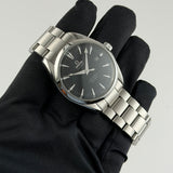 39mm Aqua Terra Steel Black Dial Auto