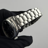 39mm Aqua Terra Steel Black Dial Auto