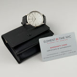 40mm 18k White Gold Manual Wind