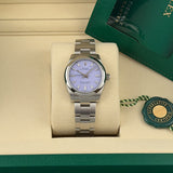 31mm No-Date Lavender Dial