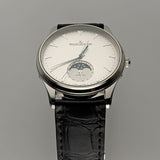 39mm Master Ultra Thin Moon Steel Silver Dial 2012