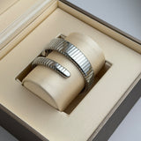 35mm Tubogas Single Spiral Steel Silver Dial 2024