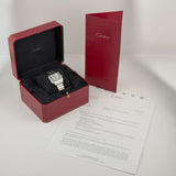 35mm Medium Steel Silver Dial Auto Cartier Serviced